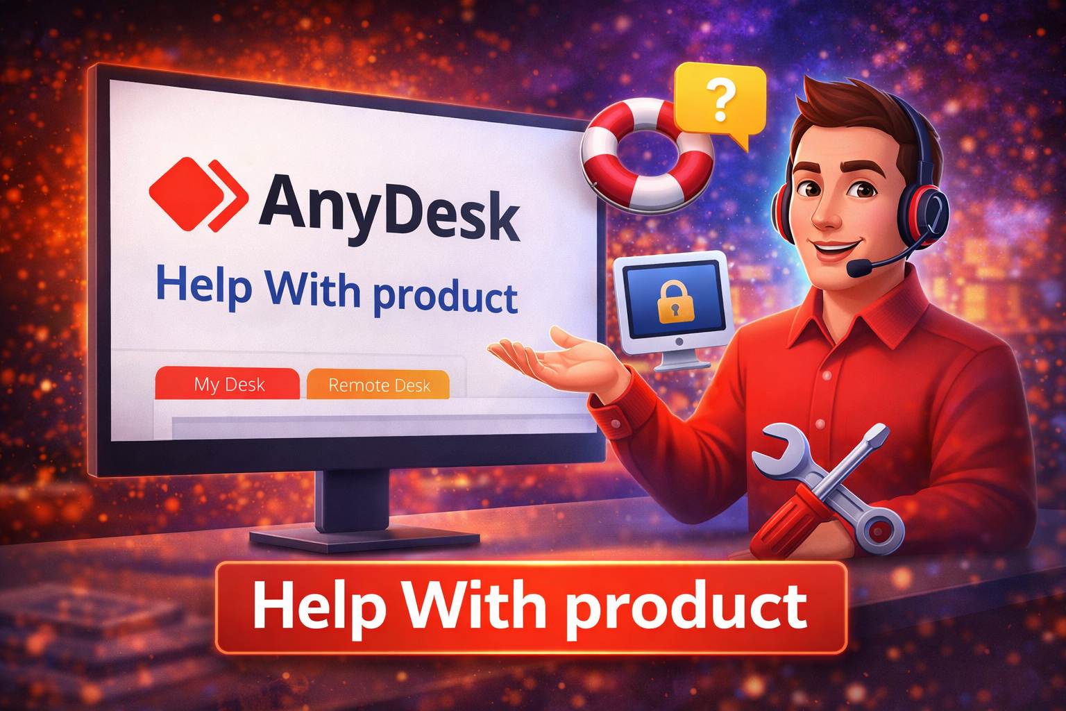 Anydesk Help with product